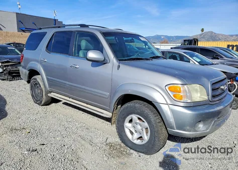 2003 Toyota Sequoia Sr5 from USA, damaged, VIN 5TDZT34A93S153612